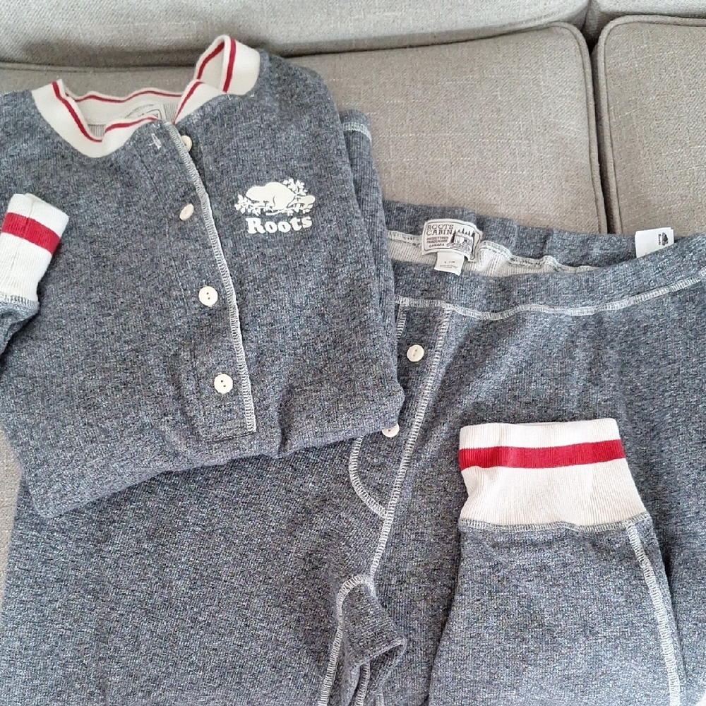 Roots Gray Loungewear/pajama Set